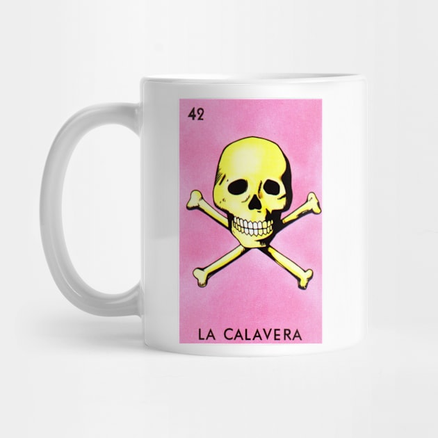 Loteria Mexicana Art - Mexican Lottery Gifts - Mexican Bingo La Calavera by HispanicStore